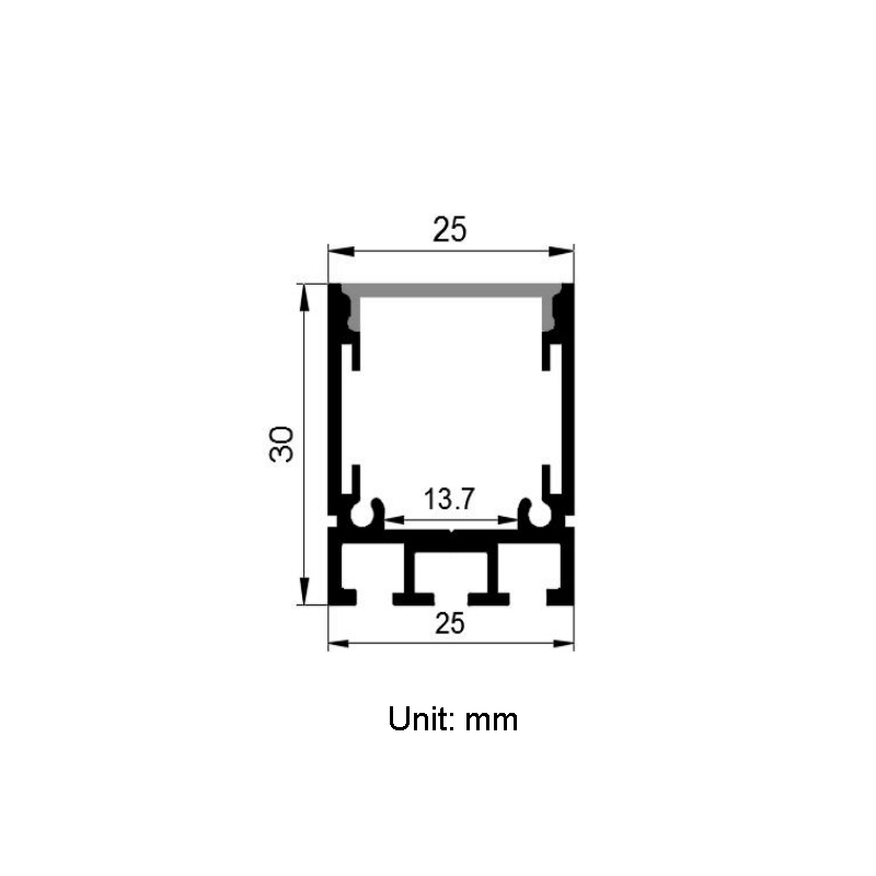 Ceiling Light Diffuser LED Profile For 12mm RGBW LED Strip Ceiling Light Diffuser LED Profile For 12mm RGBW LED Strip